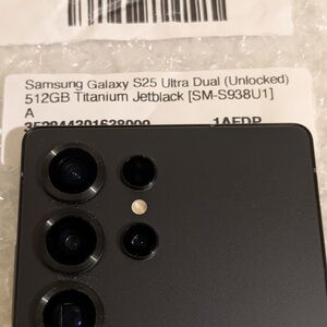 Samsung Galaxy S25 Ultra Dual - Jet Black